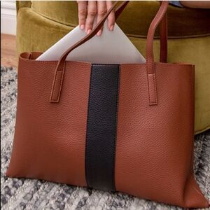 Vince Camuto Luck tote Brown and Black